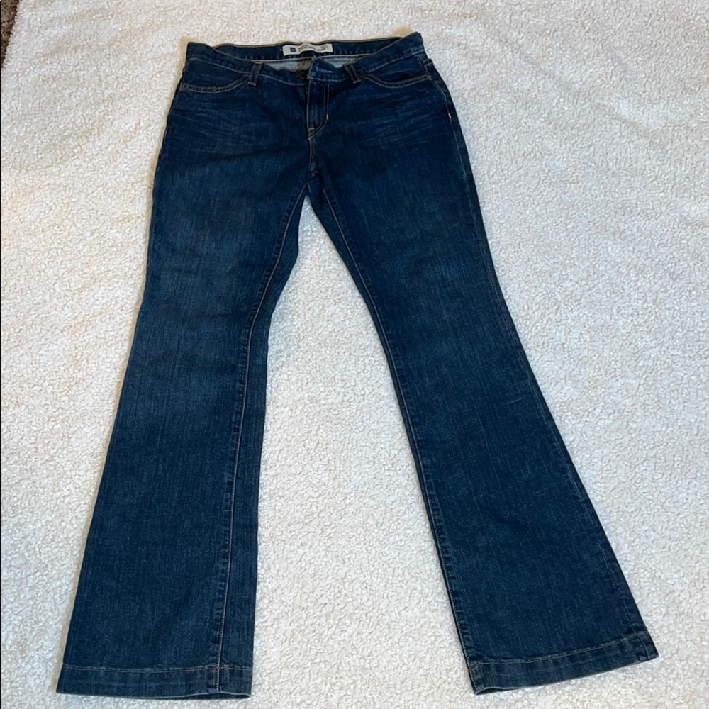 GAP Women's Flare Jeans - Dark Blue